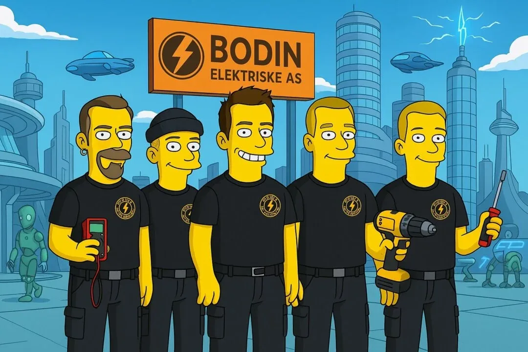 Illustrasjon av laget i Bodin Elektriske